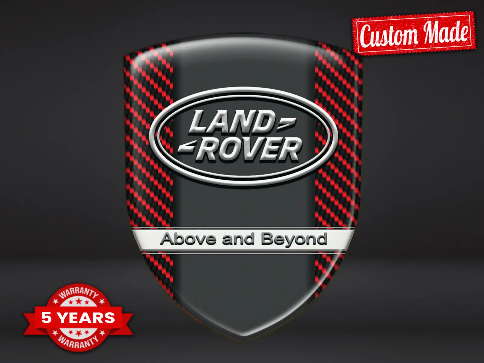 Land Rover Adesivi Lunotto Auto Eleganti Alta Gamma Regolabili